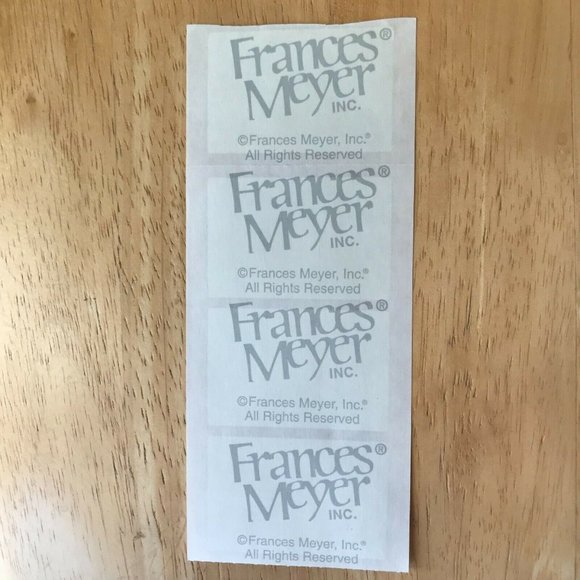 Frances Meyer Black Labrador Dog Stickers 4 Total Art Craft Project Vintage 90s - Picture 3 of 3
